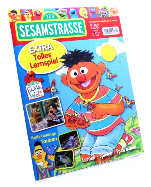 123 Sesamstrasse (Sesame Street) Zeitschrift - Lernen, Spielen, Spaß haben Nr. 5 (2007) von Panini
